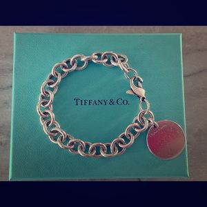 Silver Tiffany & Co. Round Tag bracelet | Preowned